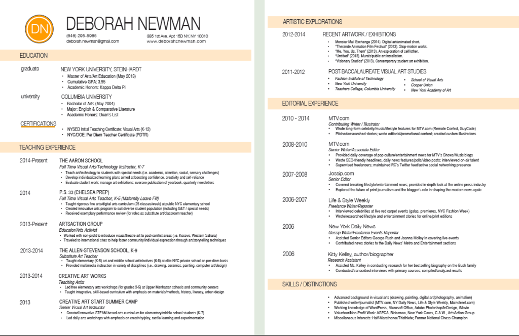 DeborahNewmanResume(2015)