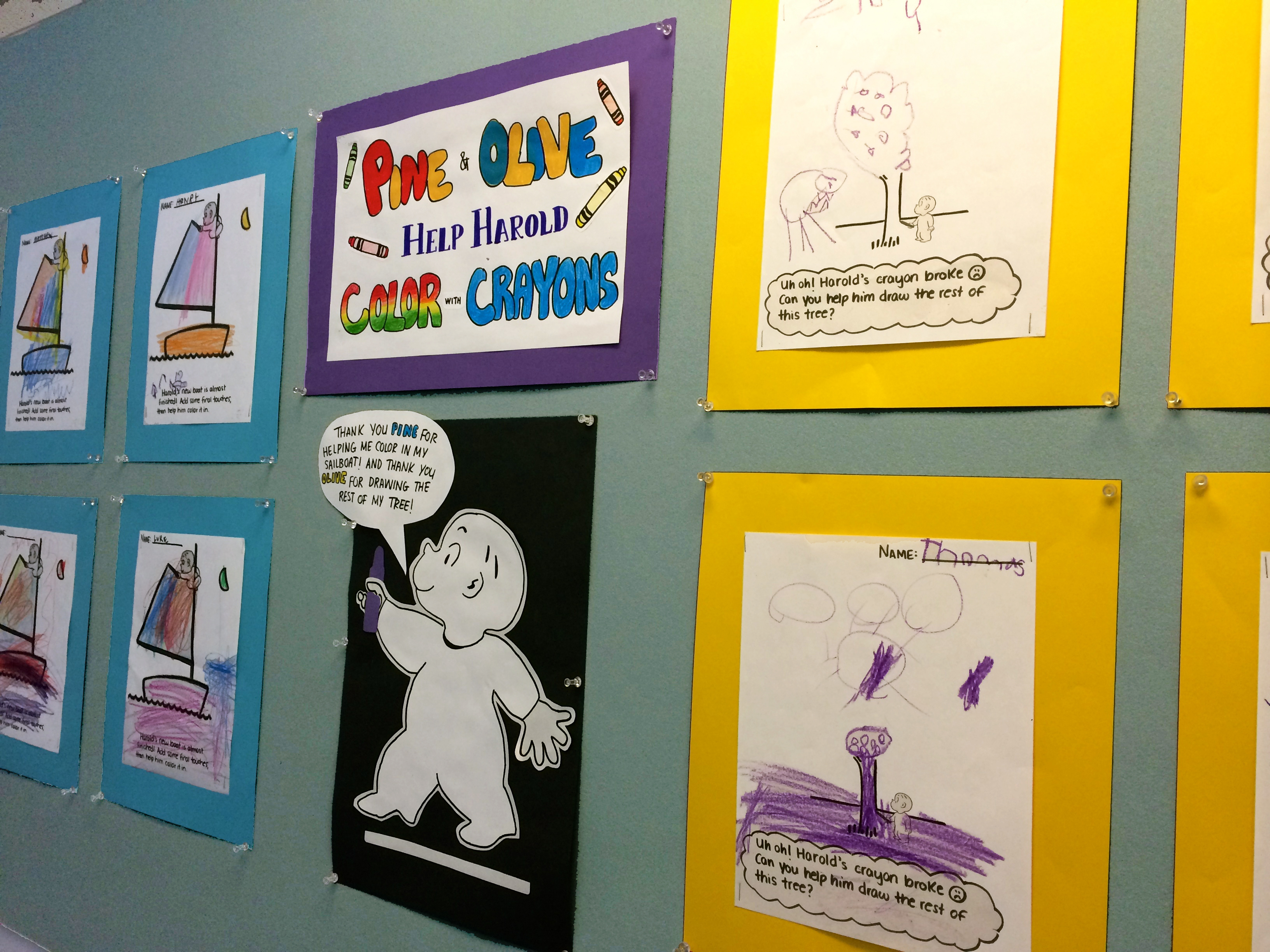 Harold and the Purple Crayon (Grades K-1)