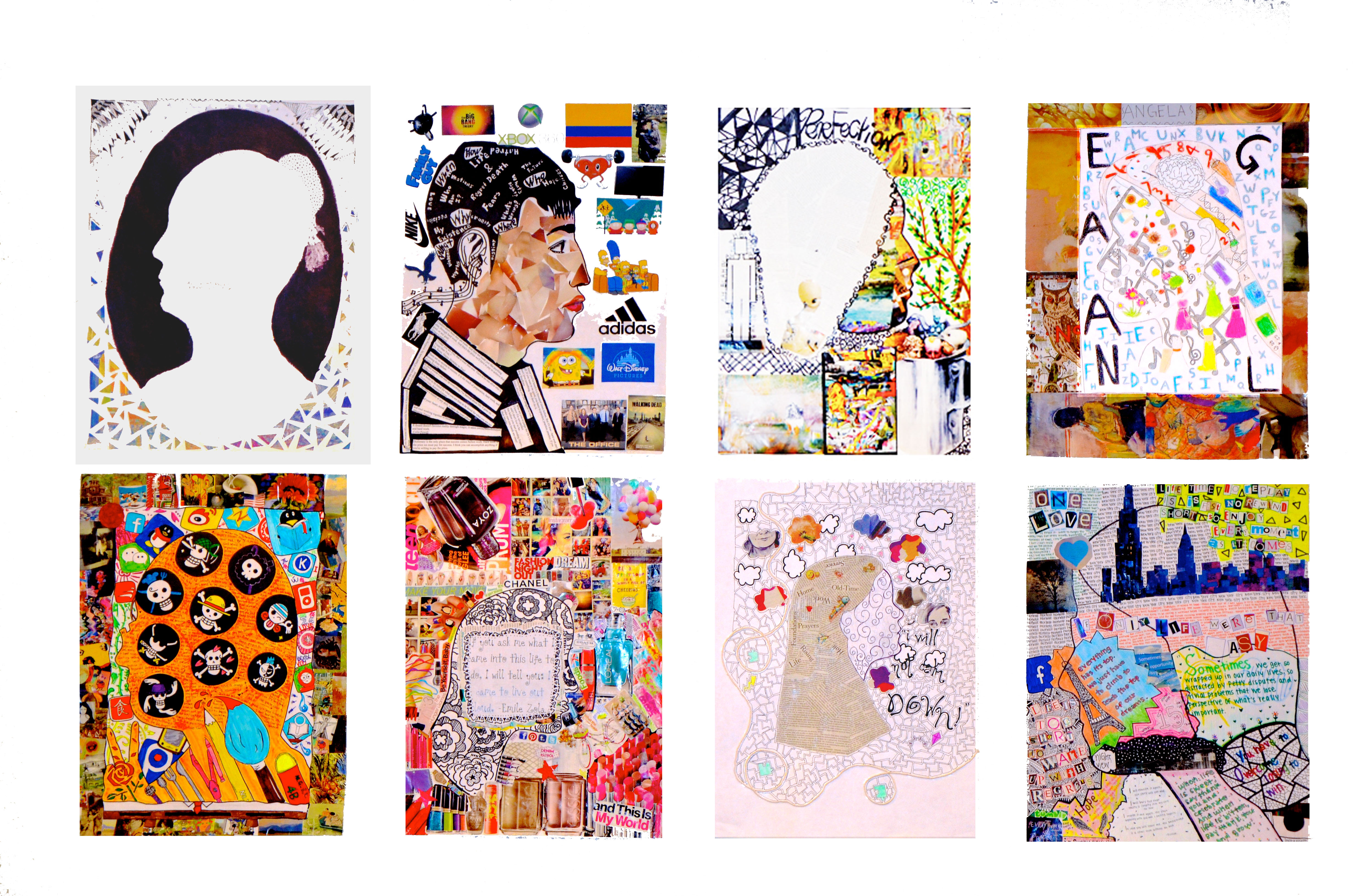 Silhouette Portraits (Grade 10)
